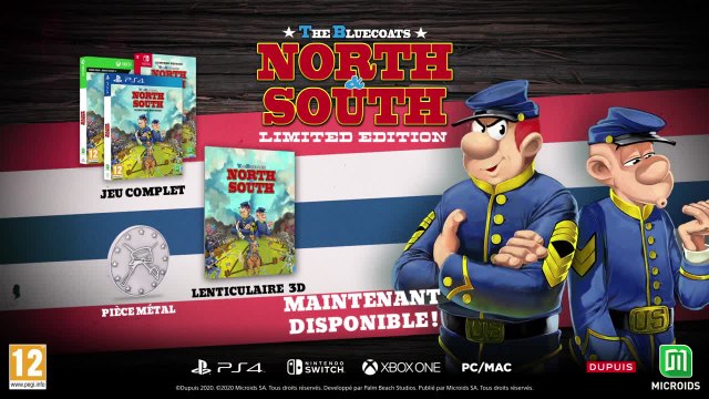 Les Tuniques Bleues : Nord & Sud trailer de lancement