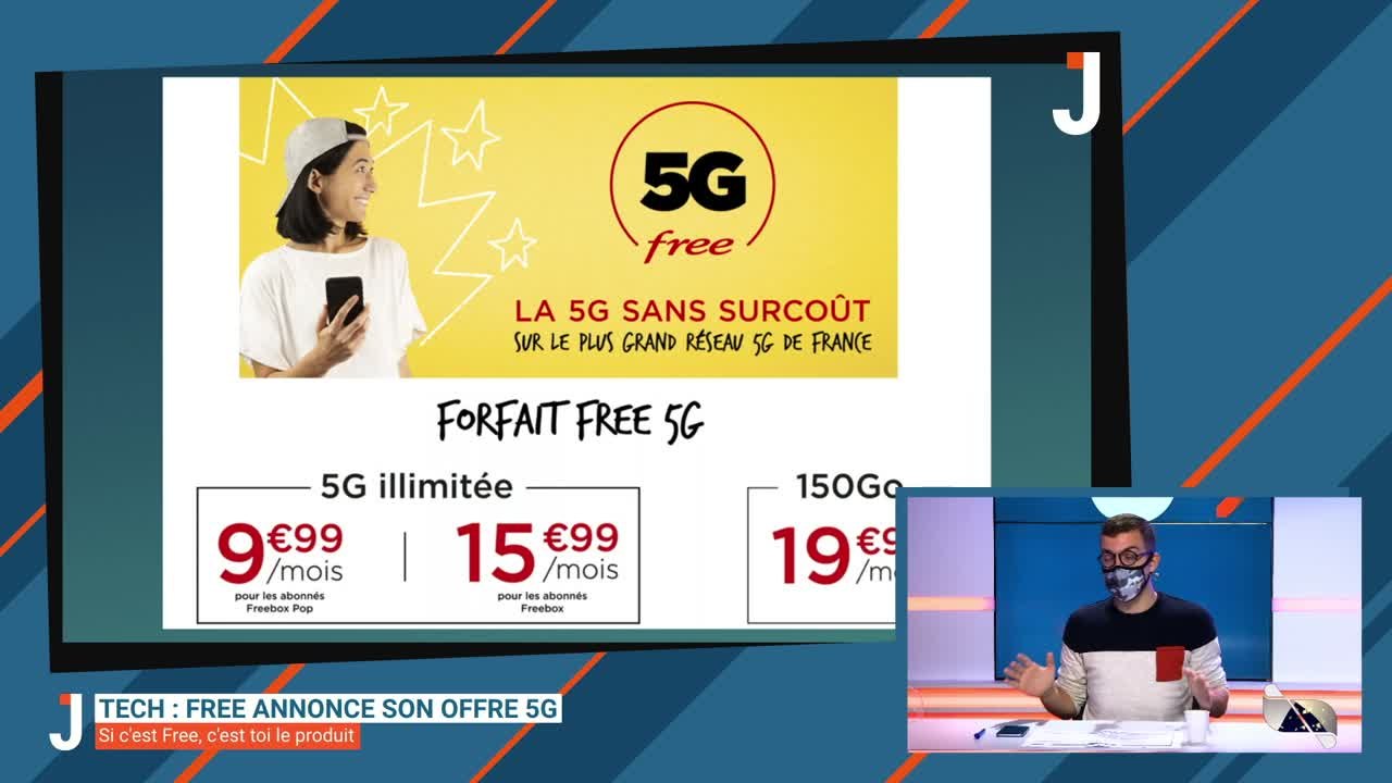 Tech : Free annonce son offre 5G