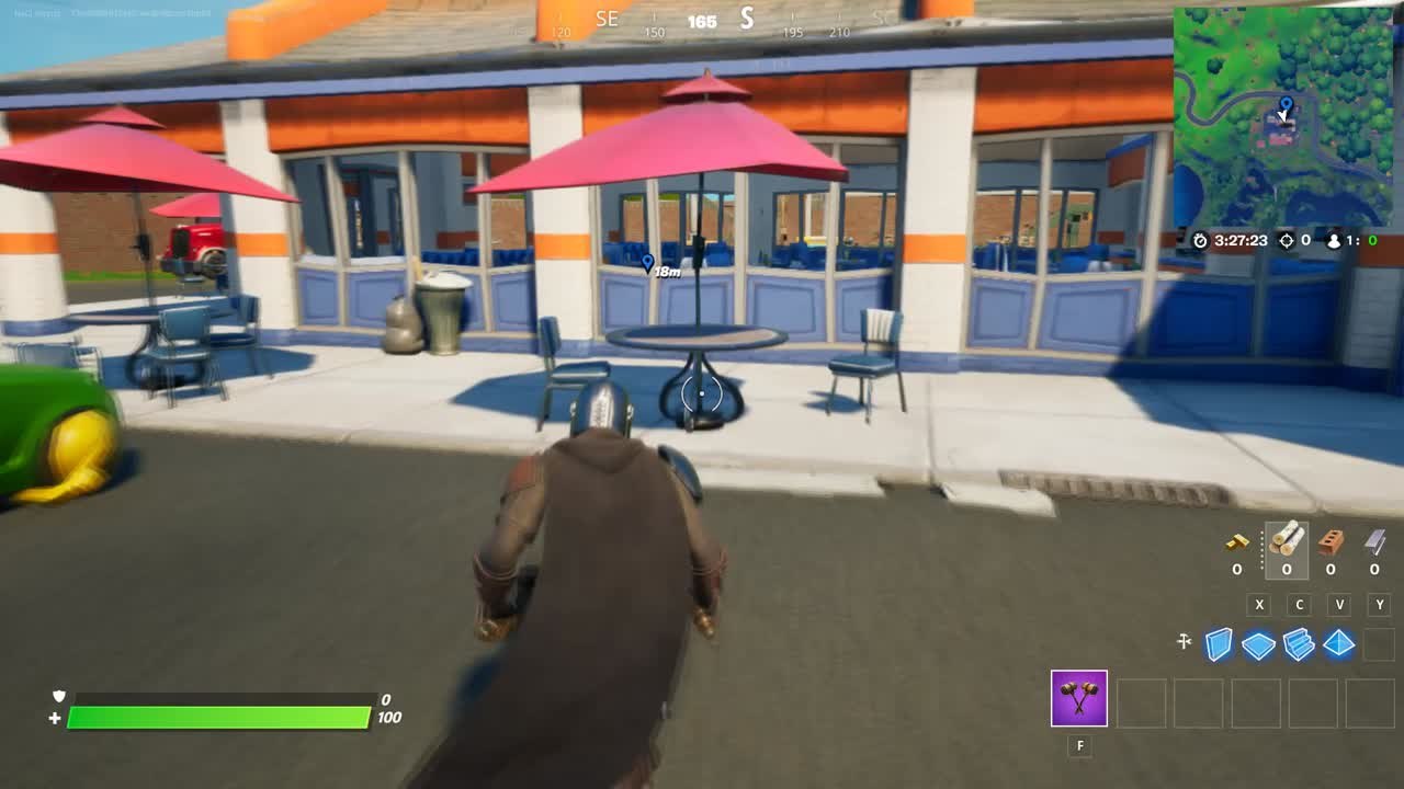 Fortnite, saison 5, quête journalière : Détruire des structures a Durr Burger ou au foodtruck de Durr Burger