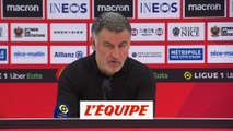 Galtier : « Rennes nous a mis sous pression » - Foot - L1 - Nice