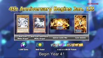 Yu-Gi-Oh! Duel Links : 4th anniversary event  Blue-Eyes White Dragon