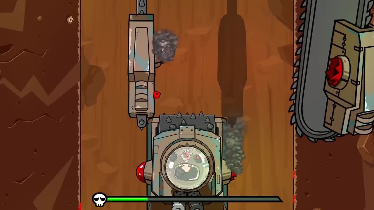 Gameplay Boss : Super Meat Boy Forever