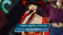 Usuarios exhiben a Angela Aguilar y la llaman 