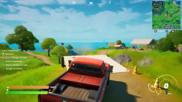 Fortnite, saison 5, quête journalière : Conduire à travers des cercles enflammés