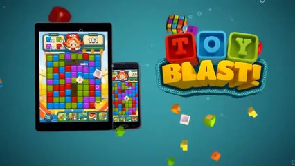 Toy Blast est disponible sur iOS et Android