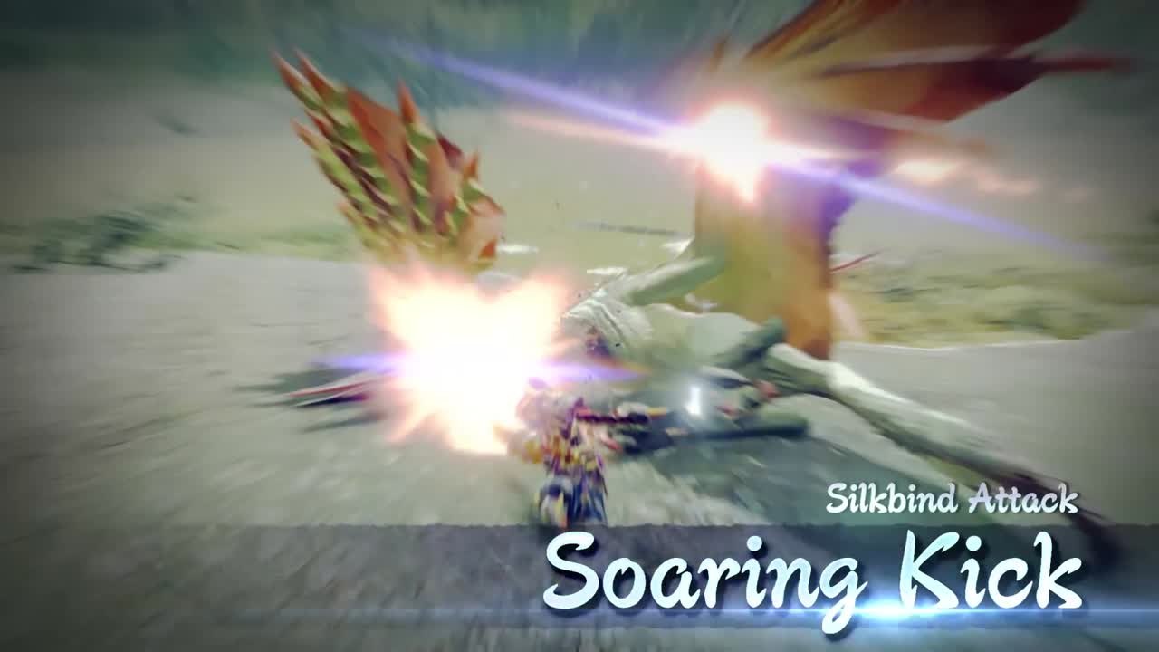 Monster Hunter Rise - Présentation de l'Épée Lo...