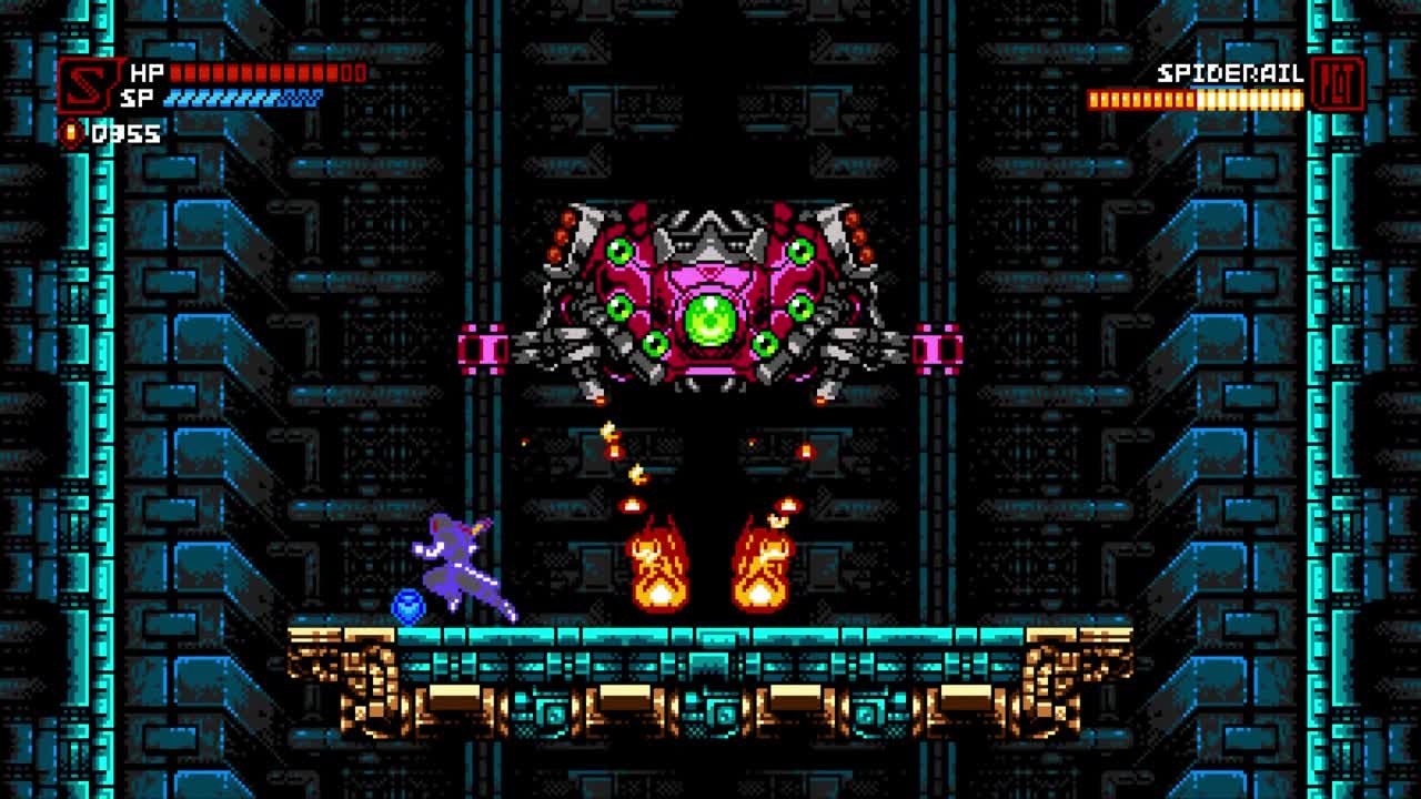 Cyber Shadow : Boss Spiderail