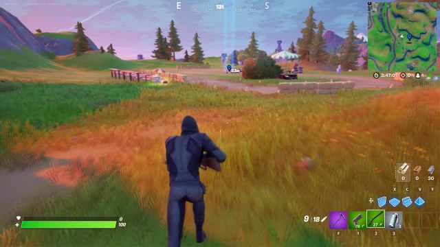 Fortnite, saison 5, quête journalière : Extorquer un garde IO
