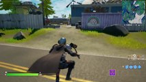 Fortnite, saison 5, quête journalière : Poser la preuve à Catty Corner ou à Flush Factory