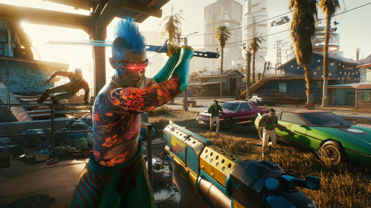 Cyberpunk 2077 - Gameplay PS4 Pro