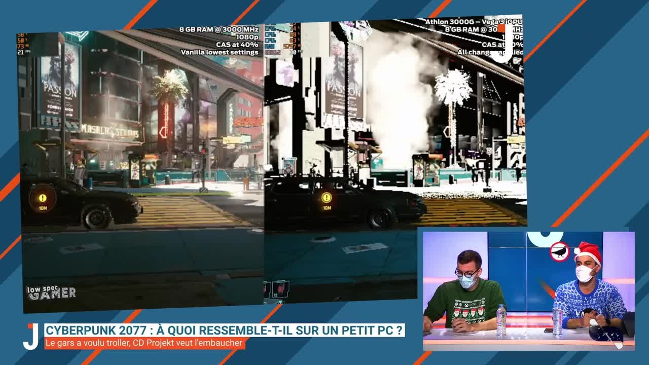 Cyberpunk en low options