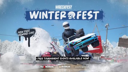 Wreckfest est maintenant recouvert de neige