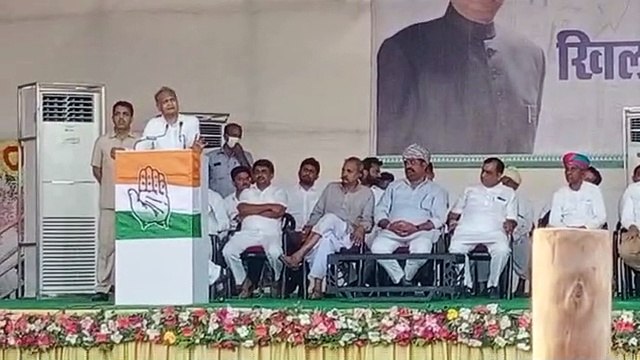 ashok gehlot जब तक चुनाव थे महंगाई रोकी, अब कमर तोड़-गहलोत
