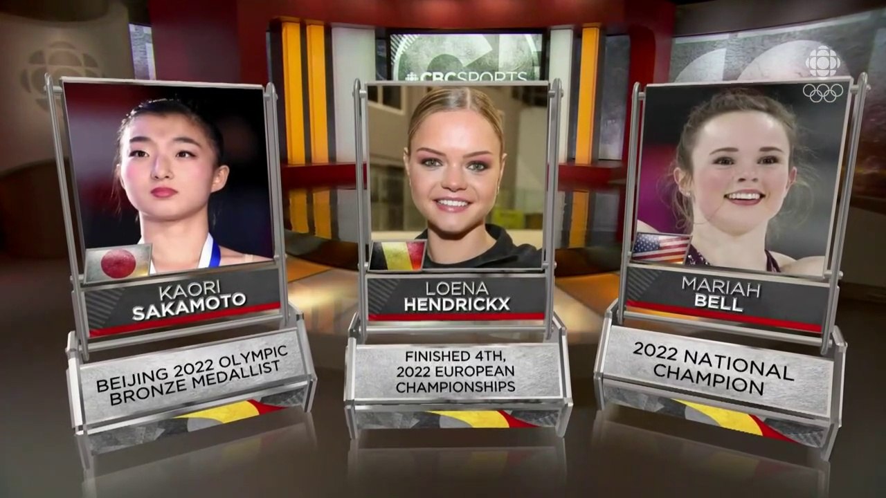 2022 Worlds Women Discussion + SP Recap (Canadian Coverage) 720p - Madeline Schizas, Kaori Sakamoto, Alysa Liu, Loena Hendrickx