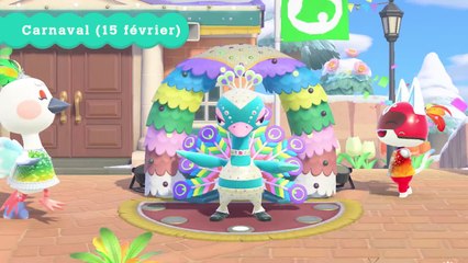 Animal Crossing New Horizons : Trailer Carnaval