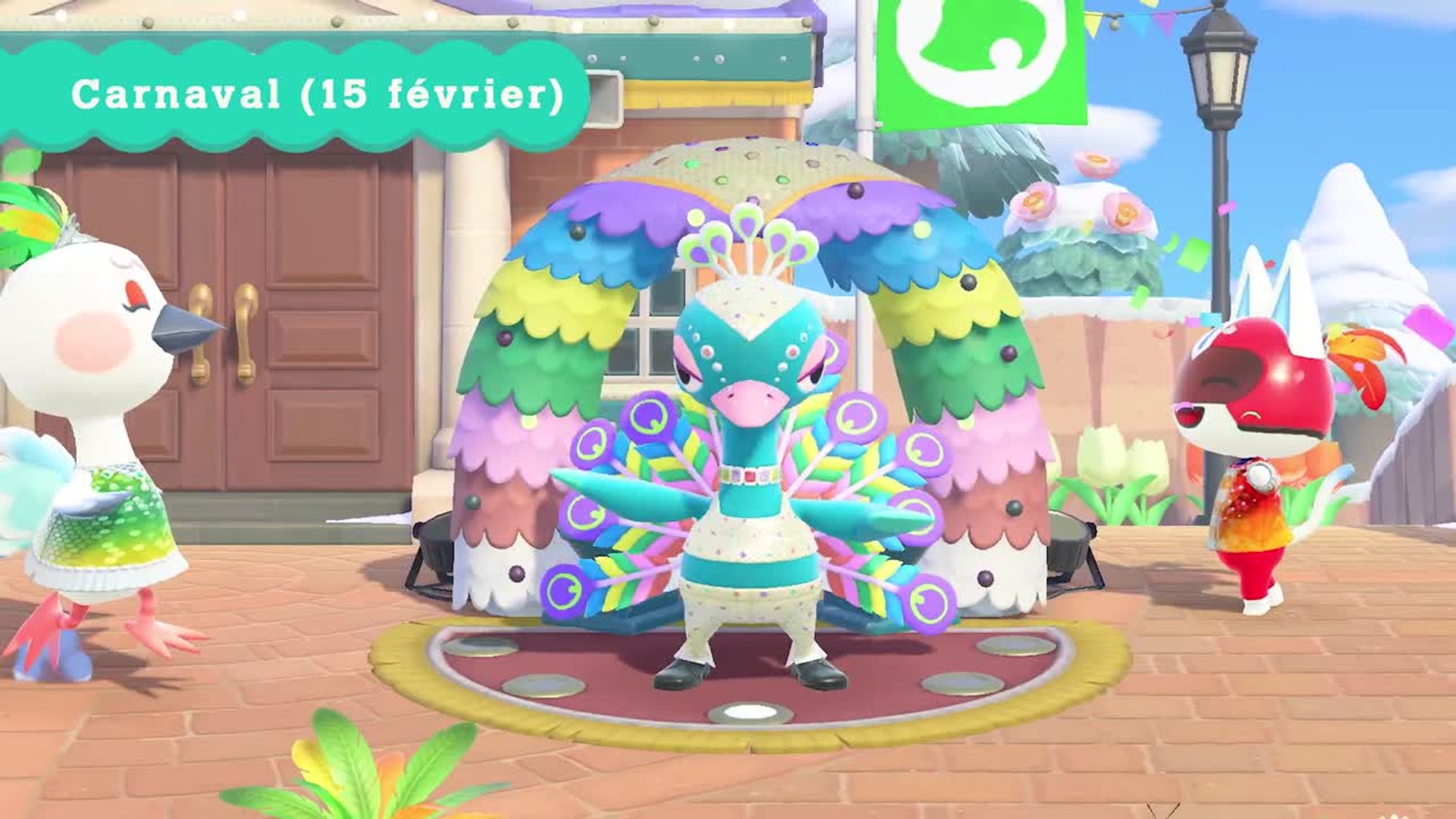 ⁣Animal Crossing New Horizons : Trailer Carnaval