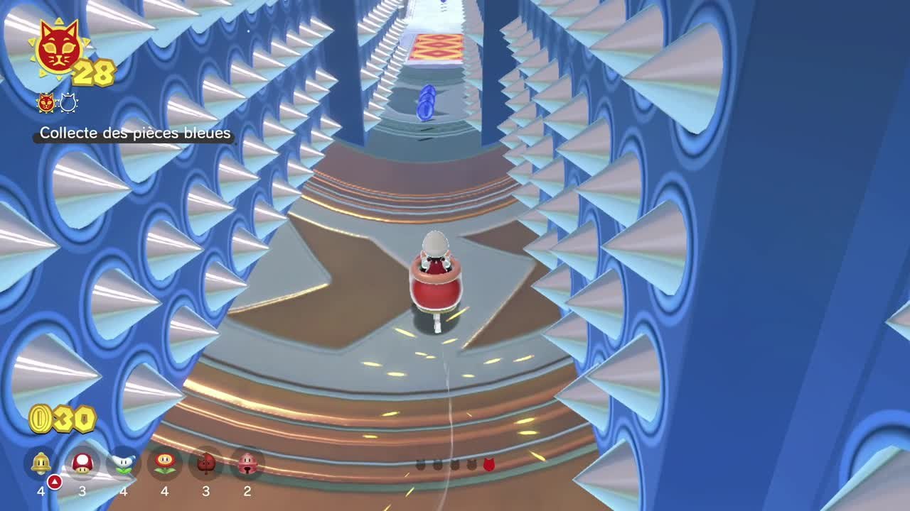 Glissade des Gamelles – Collecte des pièces bleues