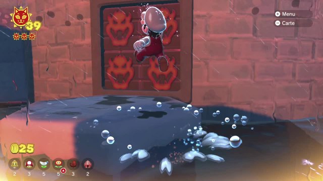 Donjon Ronron – Destruction des blocs de fureur