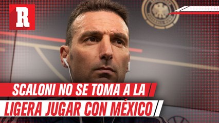 Lionel Scaloni:' Sufrí jugando contra México en 2006'