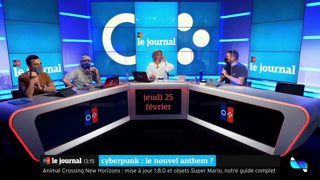 JV le journal du 25/02/2021 : Anthem officiellement annulé, Cyberpunk 2077...