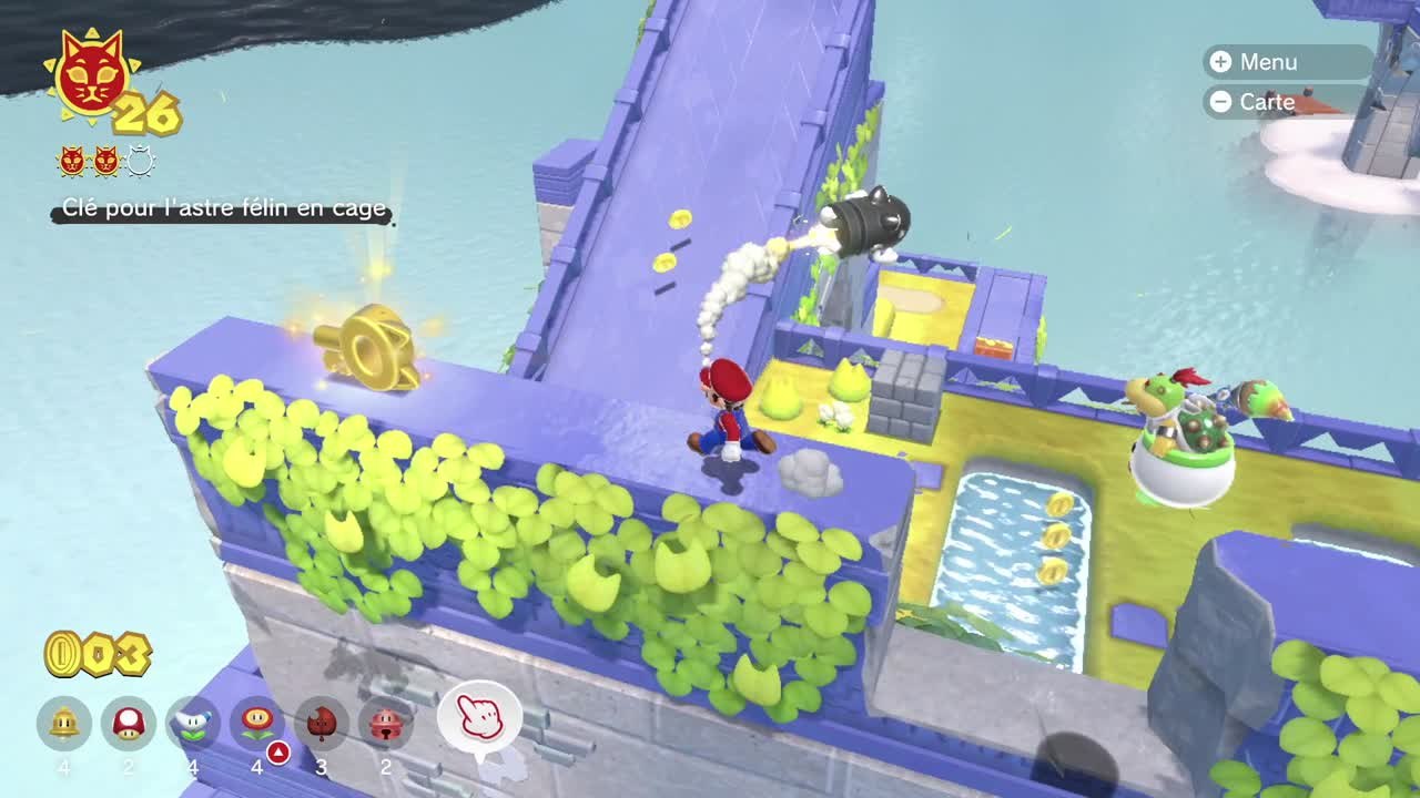 Île de Saute-matou – Clé pour l'astre félin en cage