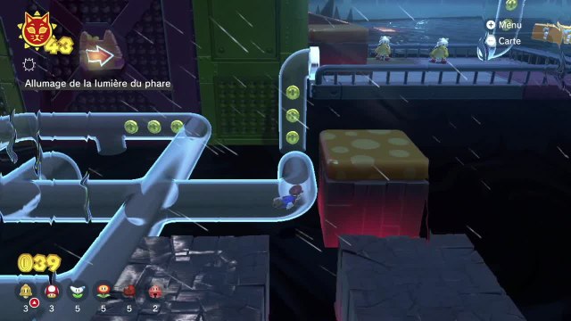 Tour Tuyaux-de-poils – Allumage de la lumière du phare