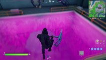 Fortnite, saison 5 : Se baigner dans le bassin violet de Steamy Stacks