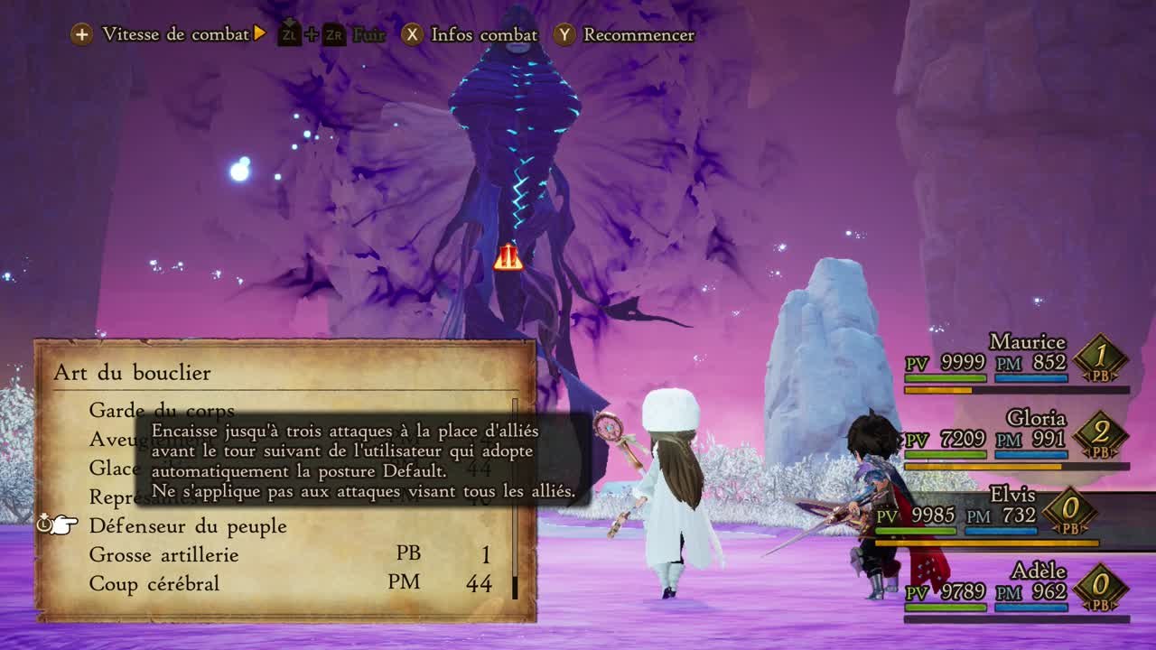 Bravely Default 2 - Combat contre l'Abîme de la...