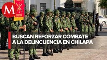 Fuerzas estatales y federales refuerzan seguridad y vigilancia en Chilapa