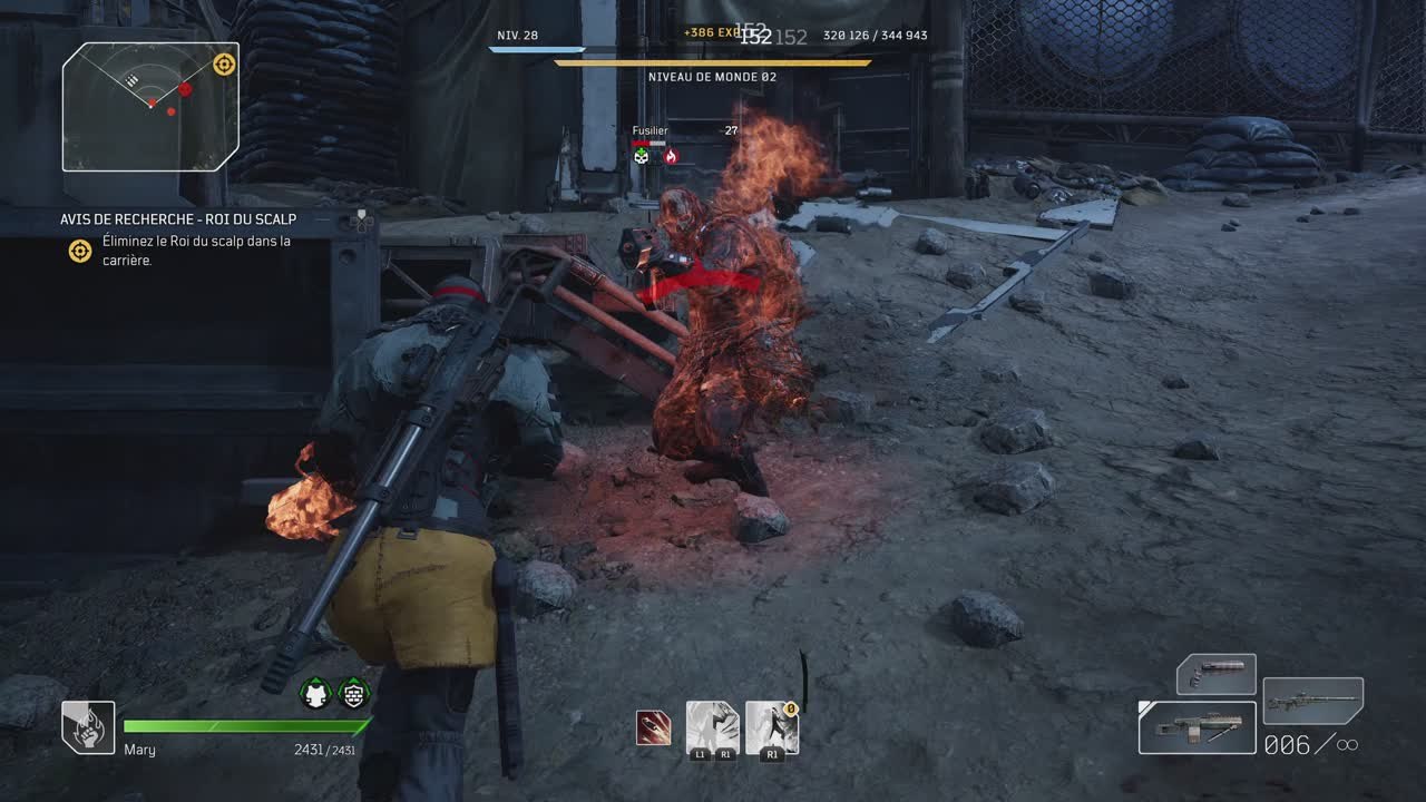 Outriders : Elimination du Roi du Scalp sur PS5