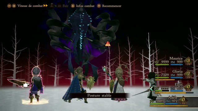 Bravely Default 2 - Combat contre l'Abîme de la nuit - Combat final