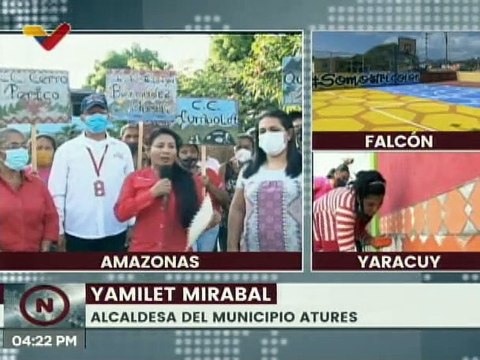 Amazonas | Alcaldía del mcpio. Atures rehabilita espacios públicos en el marco del Sábado Tricolor