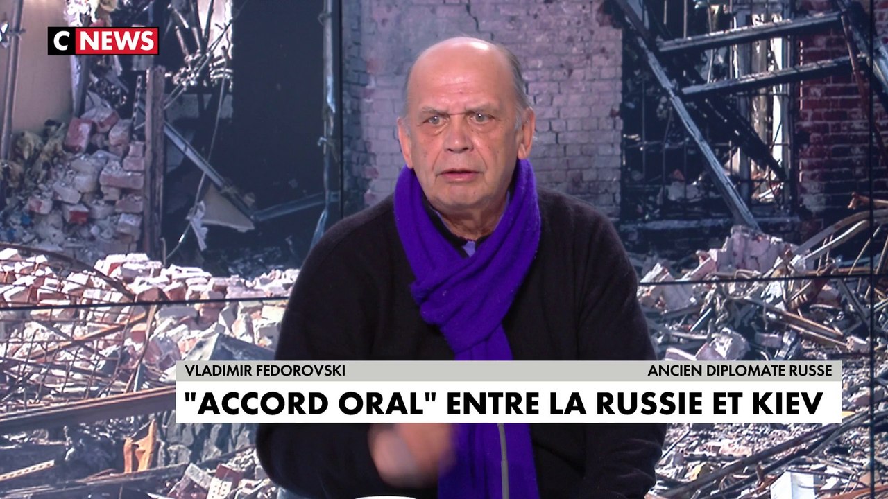 Vladimir Fedorovski : «Ce qui nous reste pour sauver cette situation, sauver la paix, ce sont les négociations»