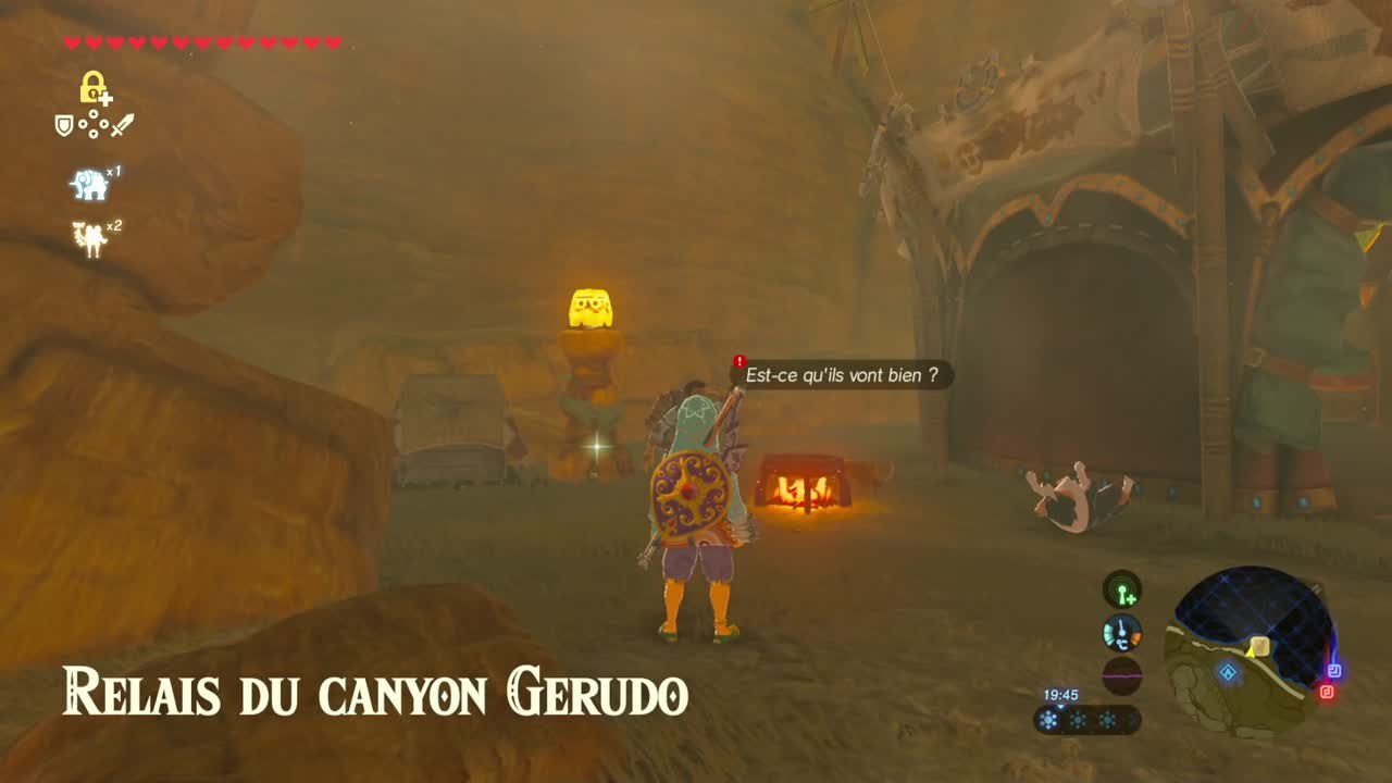 Zelda Breath of the Wild - Portés disparus