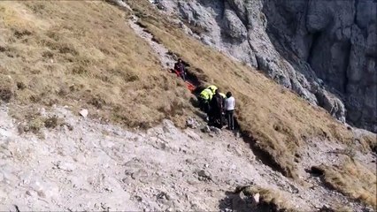 Escursionista scivola sulla Grignetta: il salvataggio