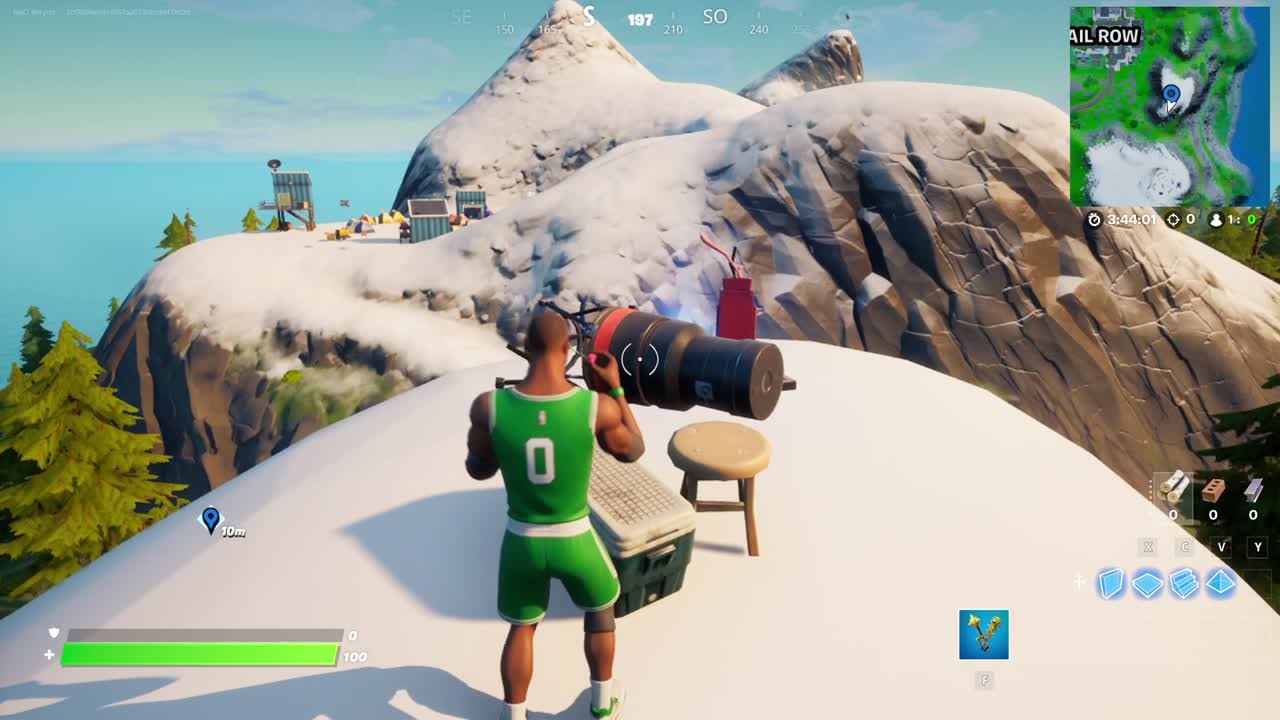 Fortnite, saison 6 : Réparer les télescopes endommagés (défis Aliens Foreshadowing)