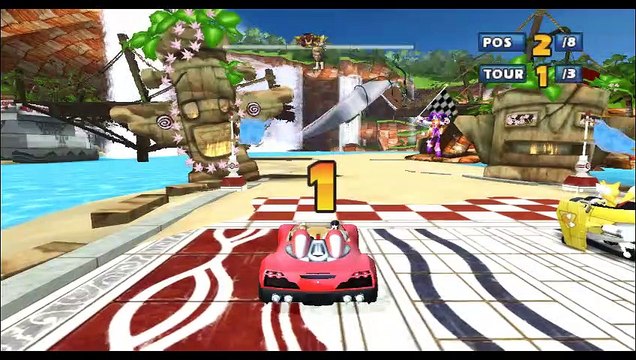 Sonic & Sega All-Stars Racing online multiplayer - wii