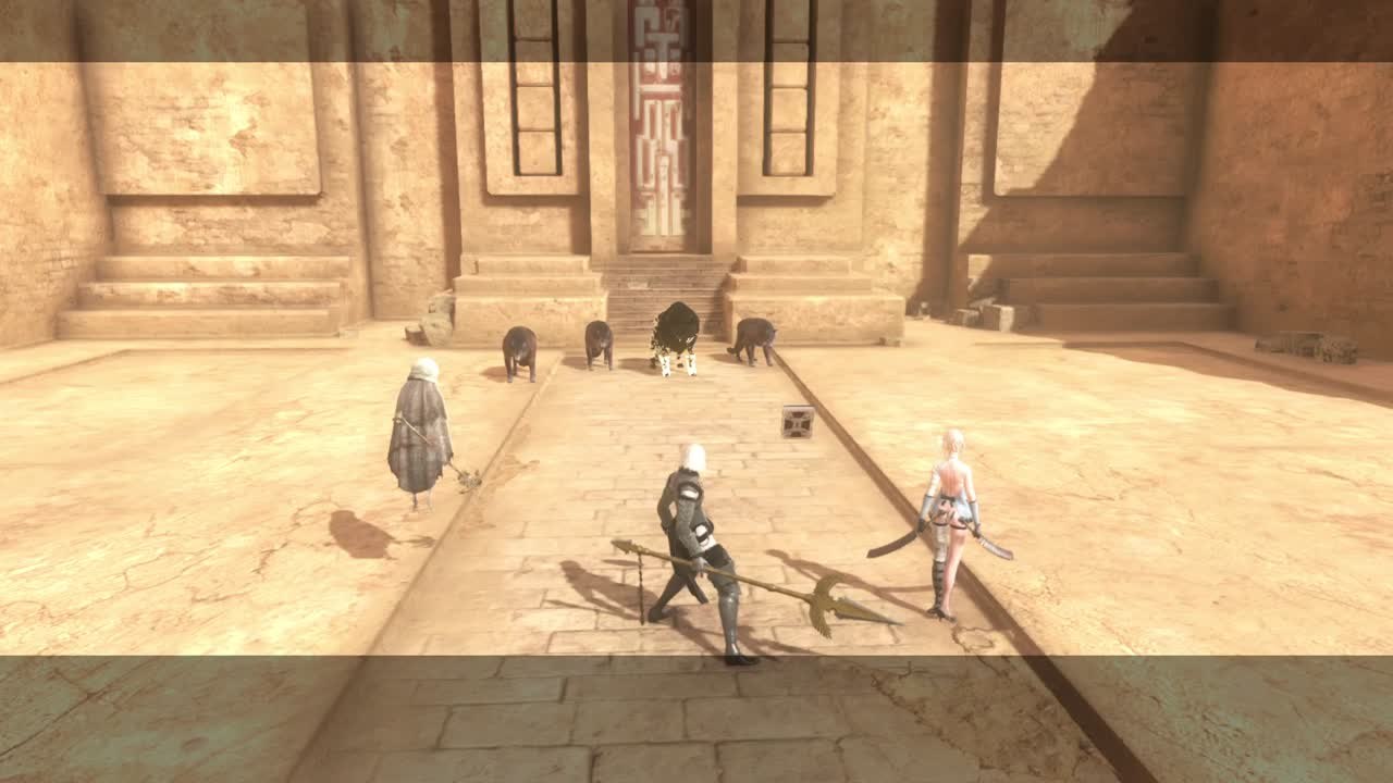Nier Replicant - Roc (premier combat)