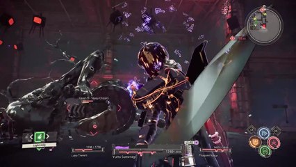 SCARLET NEXUS Battle Highlight Hospital