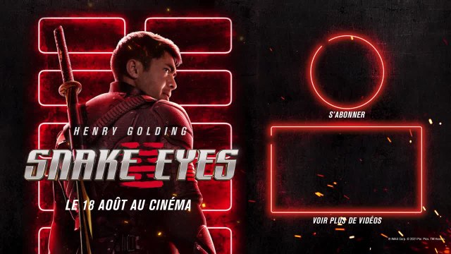 SNAKE EYES - Bande-annonce VOST