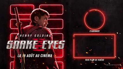SNAKE EYES - Bande-annonce VOST