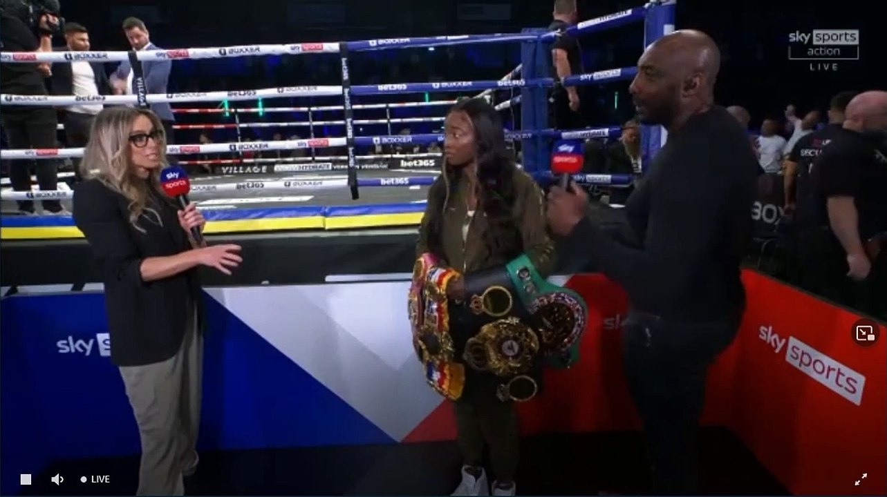 Savannah Marshall vs Femke Hermans post interview