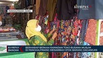 Berharap Berkah Ramadan, Toko Busana Muslim di Pangkalpinang Menambah Stok Barang Dagangan