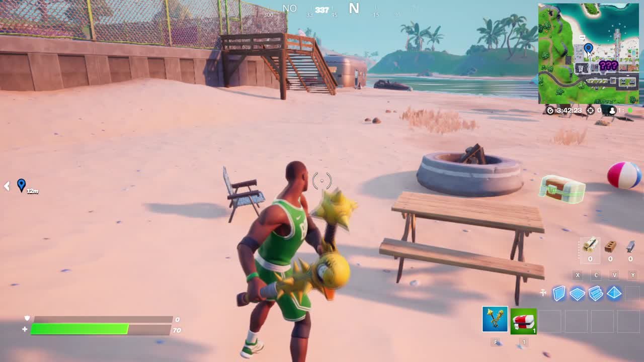 Fortnite, saison 7 : Interagir avec une radio amateur (défis légendaires de semaine 5)