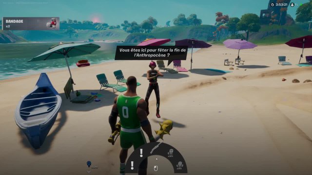 Fortnite, saison 7 : Discuter avec Sunny, Joey ou Beach Brutus (défis légendaires de semaine 3)