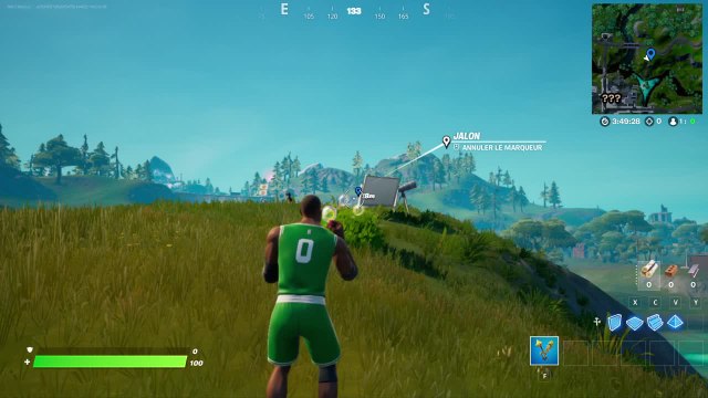 Fortnite, saison 7 : Infliger des dégâts à un adversaire au site d'enlèvement de Slurpy Swamp (défis légendaires de semaine 10)