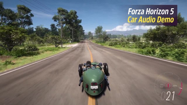Forza Horizon 5 : aperçu du rendu sonore