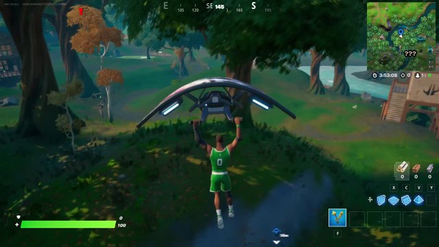 Fortnite, saison 7 : Interagir avec une cachette à Weeping Woods (Défis légendaires de semaine 2)
