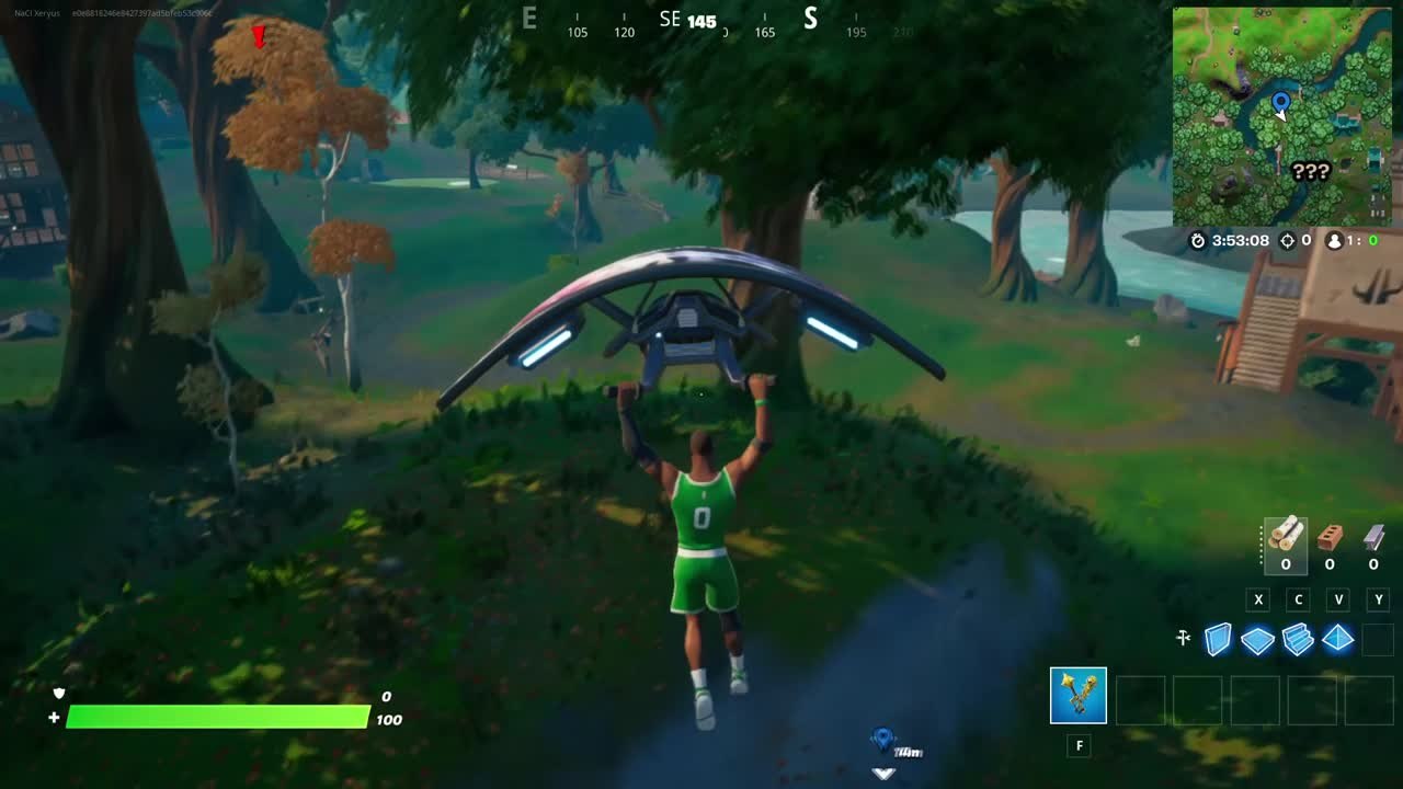 Fortnite, saison 7 : Interagir avec une cachette à Weeping Woods (Défis légendaires de semaine 2)