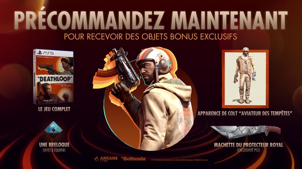 Deathloop - Bande-annonce de précommandes